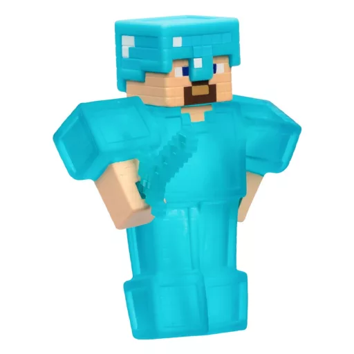 Minecraft Heroes of Goo Jit Zu Meteor Madness Stretch Figura Steve 12 cm