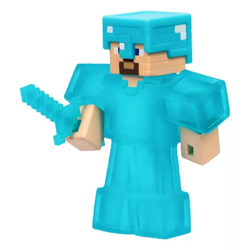 Minecraft Heroes of Goo Jit Zu Meteor Madness Stretch Figura Steve 12 cm