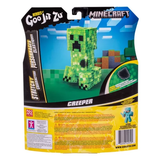 Minecraft Heroes of Goo Jit Zu Meteor Madness Stretch Figura Creeper 12 cm