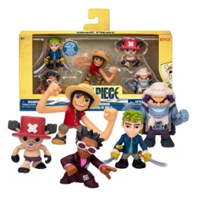 One Piece Mini Figure 5-Pack