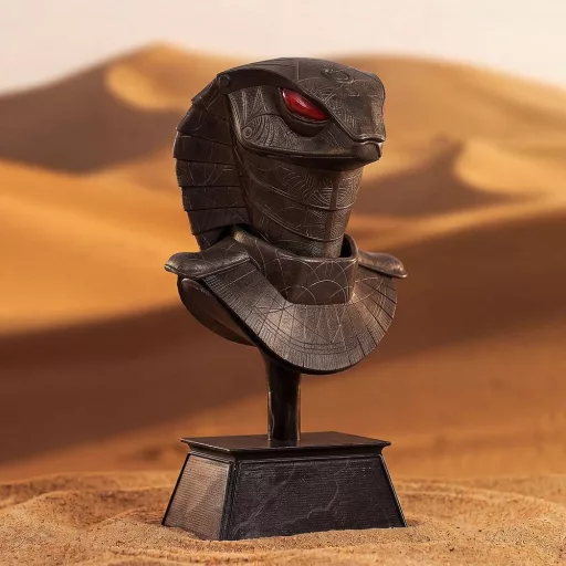 Stargate Desktop Replica Helmet Replica Serpent Guard Helmet Apophis 15 cm