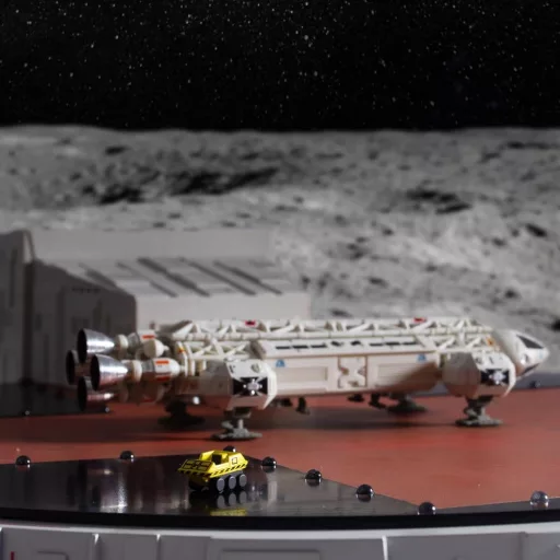 Space 1999 Playset Landing Pad (with Eagle Transporter) 46 cm