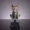 Stargate Desktop Replica Helmet Replica Jackal Guard Helmet Anubis 15 cm