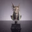 Stargate Desktop Replica Helmet Replica Jackal Guard Helmet Anubis 15 cm