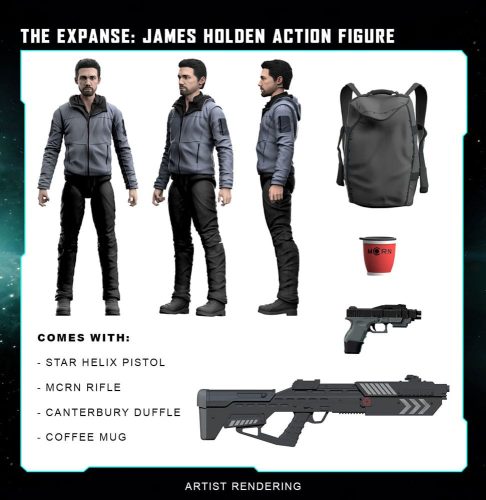 The Expanse Action Figure James Holden 20 cm