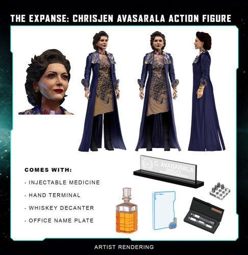 The Expanse Action Figure Chrisjen Avasarala 20 cm