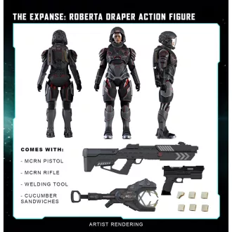 The Expanse Action Figure Roberta Draper 20 cm
