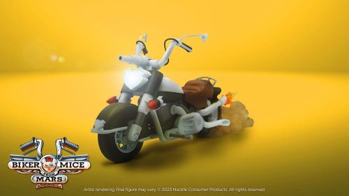 Biker Mice From Mars Vehicle Throttle's Martian Monster Bike 23 cm