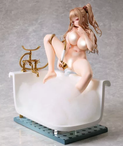 Original Character PVC Figure Girl in the Bath Illustration by Ponzu 26 cm