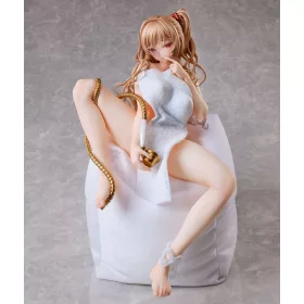   Original Character PVC Figure Girl in the Bath [Cushion Ver.] Illustration by Ponzu 26 cm