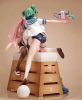 Poyoyon Rock Artwork Collection PVC Statue 1/5.5 Midori & Pink Sukumizu 28 cm