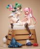 Poyoyon Rock Artwork Collection PVC Statue 1/5.5 Midori & Pink Sukumizu 28 cm