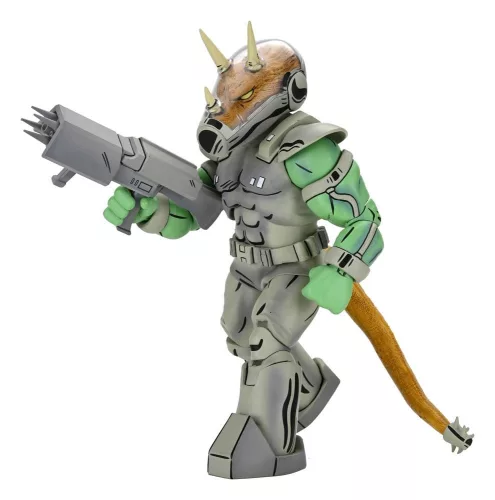 Teenage Mutant Ninja Turtles (Mirage Comics) Action Figure Shock Commando Triceraton 18 cm