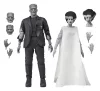 Universal Monsters 2-Pack Action Figure Bride of Frankenstein 90th Anniversary The Monster & His Mate (B&W) 18 cm