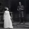 Universal Monsters 2-Pack Action Figure Bride of Frankenstein 90th Anniversary The Monster & His Mate (B&W) 18 cm