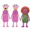 The Muppet Show Ultimate Action Figures 3-Pack Mahna Mahna and The Snowths 18 cm