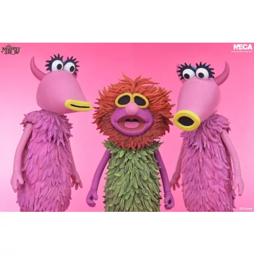 The Muppet Show Ultimate Action Figures 3-Pack Mahna Mahna and The Snowths 18 cm