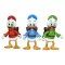 DuckTales Ultimate Action Figures 3-Pack Huey, Dewey, and Louie 18 cm