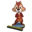 Chip 'n Dale Rescue Rangers Head Knocker Dale 15 cm