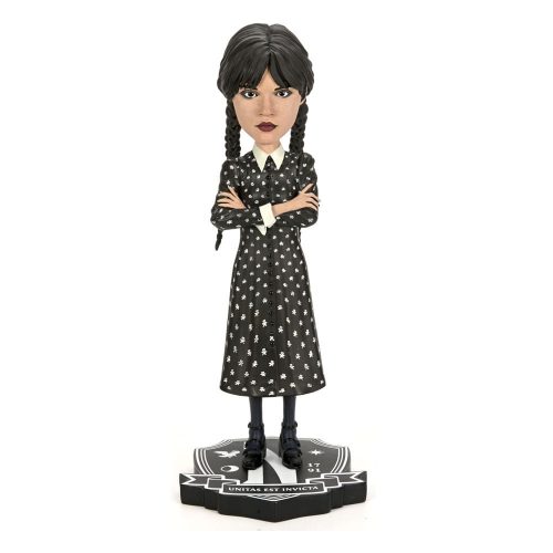 Wednesday Head Knocker Bobble-Head Wednesday Addams 21 cm