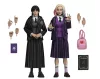 Wednesday Action Figures 2 Pack Wednesday Addams (Nevermore Uniform) and Enid 20 cm