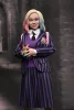 Wednesday Action Figures 2 Pack Wednesday Addams (Nevermore Uniform) and Enid 20 cm