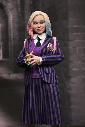 Wednesday Action Figures 2 Pack Wednesday Addams (Nevermore Uniform) and Enid 20 cm