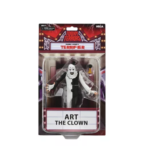Terrifier Toony Terrors Action Figure Art the Clown 15 cm
