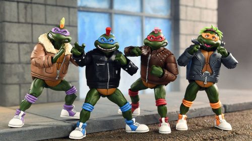 Teenage Mutant Ninja Turtles (Cartoon) Figurák 4-Pack Punk Turtles 18 cm