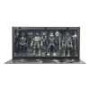 Universal Monsters x Teenage Mutant Ninja Turtles Figurák 4-Pack Turtles Black & White 18 cm