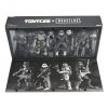 Universal Monsters x Teenage Mutant Ninja Turtles Figurák 4-Pack Turtles Black & White 18 cm