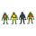 Teenage Mutant Ninja Turtles (Archie Comics) Action Figures 4-Pack Stump Wrestling Turtles 18 cm