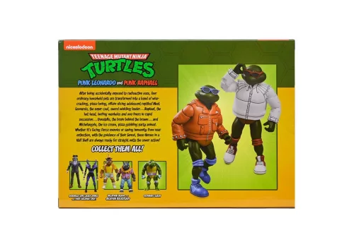 Teenage Mutant Ninja Turtles (Cartoon) Action Figure Punk Leo and Punk Raph 2 Pack 18 cm