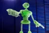 Teenage Mutant Ninja Turtles (Mirage Comics) Action Figure Transmat Fugitoid GID 18 cm