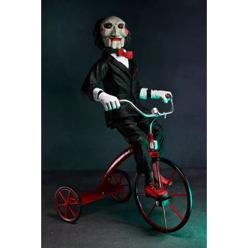 Saw Action Figure with Sound Billy with Tricyle 30 cm
