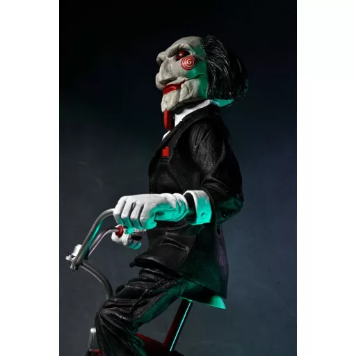 Saw Action Figure with Sound Billy with Tricyle 30 cm