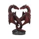 Anne Stokes Candle Holder Dragon Heart Valentine's Edition 23 cm