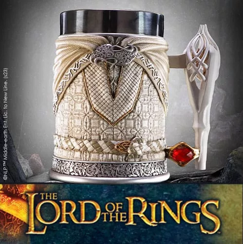 Lord of the Rings Korsó Gandalf the White 15 cm