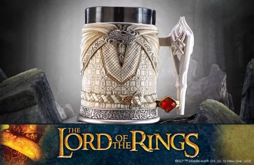Lord of the Rings Korsó Gandalf the White 15 cm