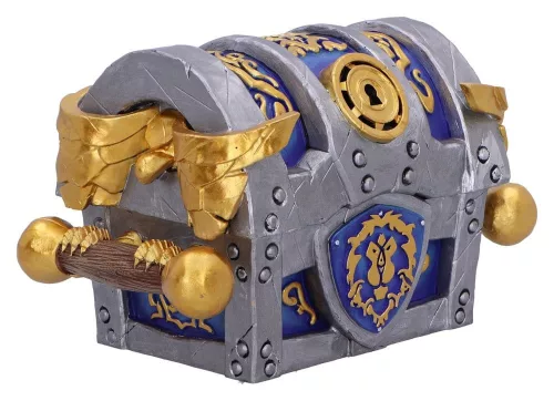 World of Warcraft Storage Box Treasure Chest Alliance War 11 cm