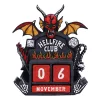 Stranger Things Perpetual Calendar Hellfire Club 15 cm