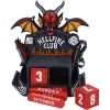 Stranger Things Perpetual Calendar Hellfire Club 15 cm