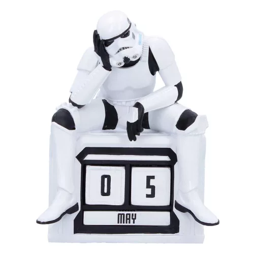 Original Stormtrooper Perpetual Calendar What a Day 14 cm