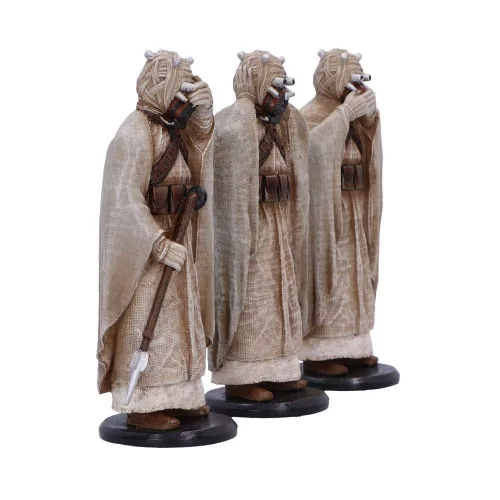 Original Stormtrooper Statue Three Wise Tusken Raiders 14 cm