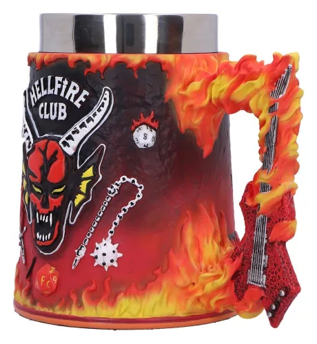 Stranger Things Tankard Hellfire Club 16 cm