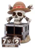 One Piece Perpetual Calendar Luffy Jolly Roger 16 cm