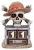 One Piece Perpetual Calendar Luffy Jolly Roger 16 cm