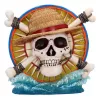 One Piece Lamp Jolly Roger 20 cm