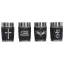 Ozzy Osbourne Shot Glass Set Prince of Darkness 9 cm