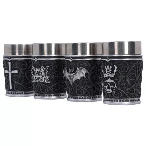 Ozzy Osbourne Shot Glass Set Prince of Darkness 9 cm